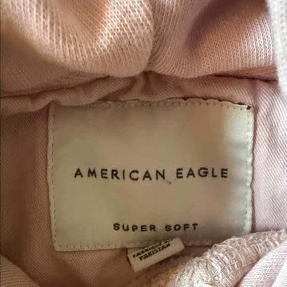 American Eagle Outfitters Light Pink Hoodie - Picture 3 of 6